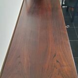 Scandinavian wooden wall-mounted secretary shelf Design Kai Kristiansen