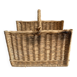 Wicker rattan pan