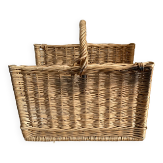 Wicker rattan pan