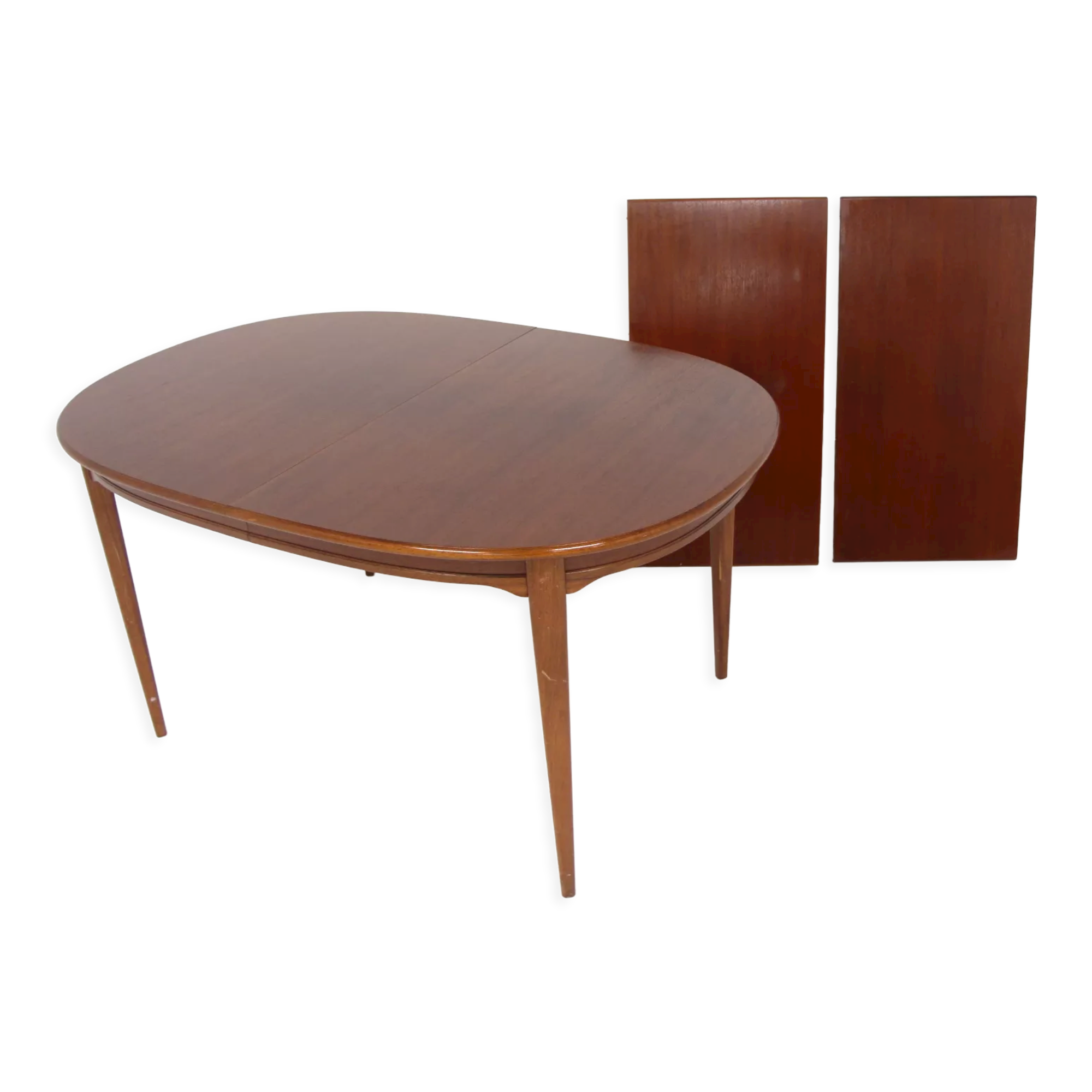 Scandinavian mahogany dining table, Sweden, 1960
