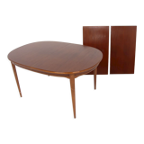 Scandinavian mahogany dining table, Sweden, 1960