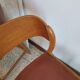 Suite de 4 chaises traineaux Baumann, 1960