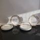 Series of 6 Saint Amand flat plates Ceranord France