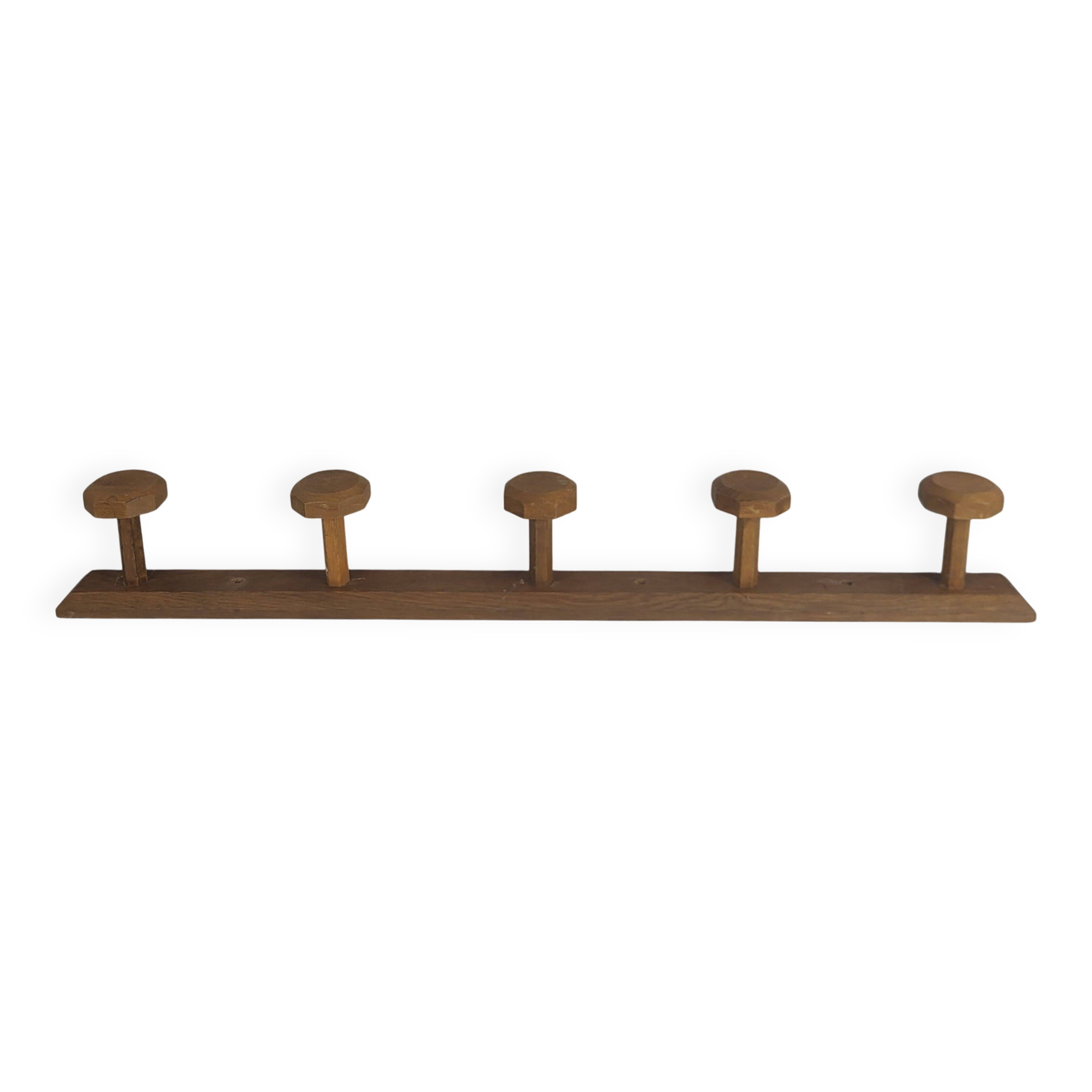 Coat rack with 5 hooks