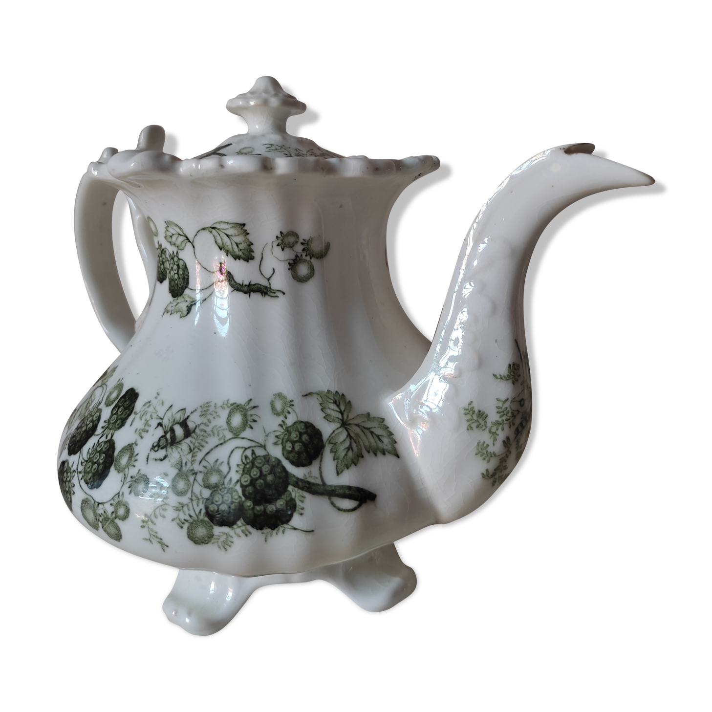 English earthenware teapot