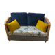 Swallow bench Thevenon Fabric - Completely redone Fabrics Upcycling