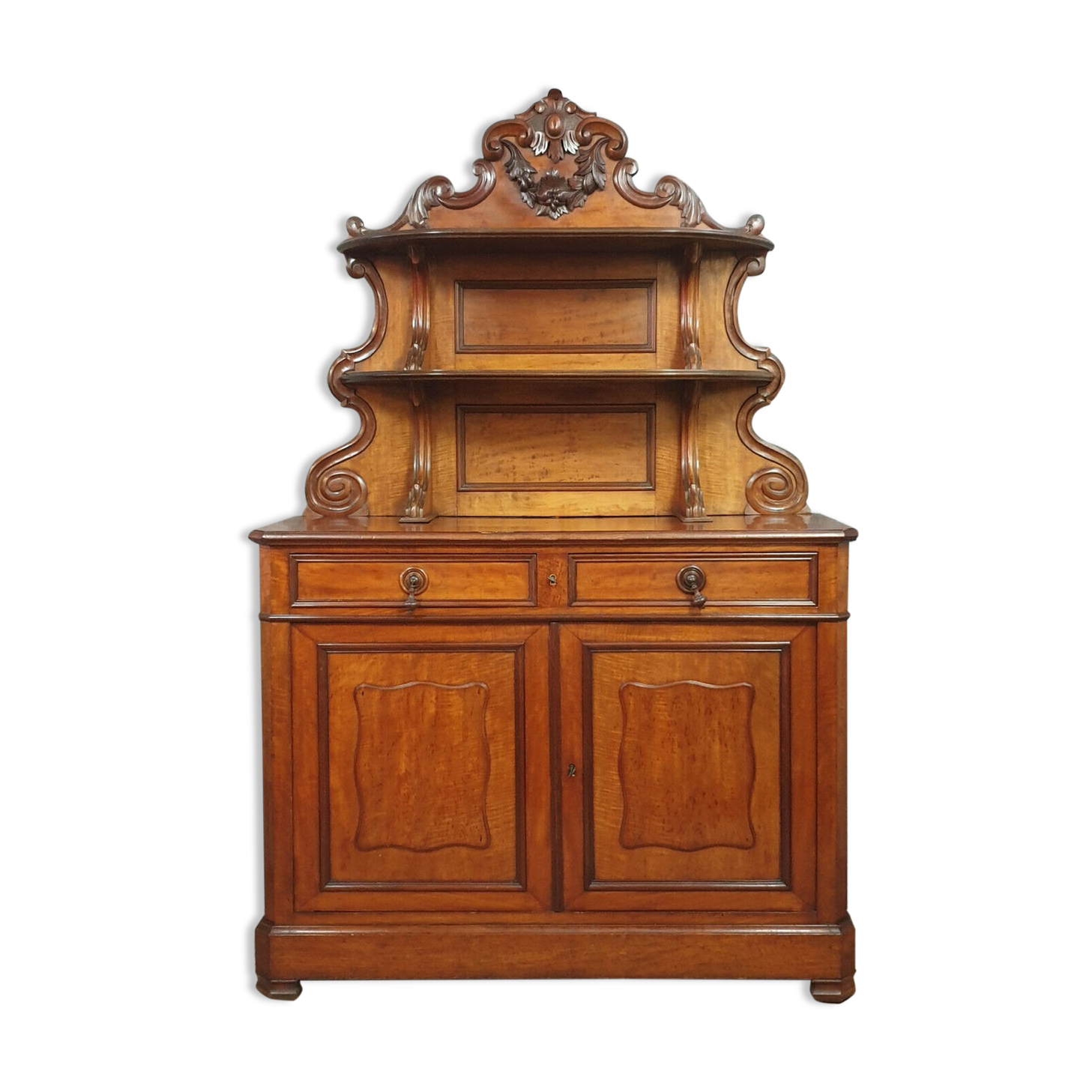 Buffet Saint Hubert of napoleon III period in mahogany