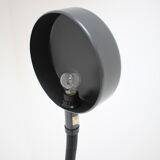1970s retro vintage freestanding Dijkstra bowl shaped reading floor lamp