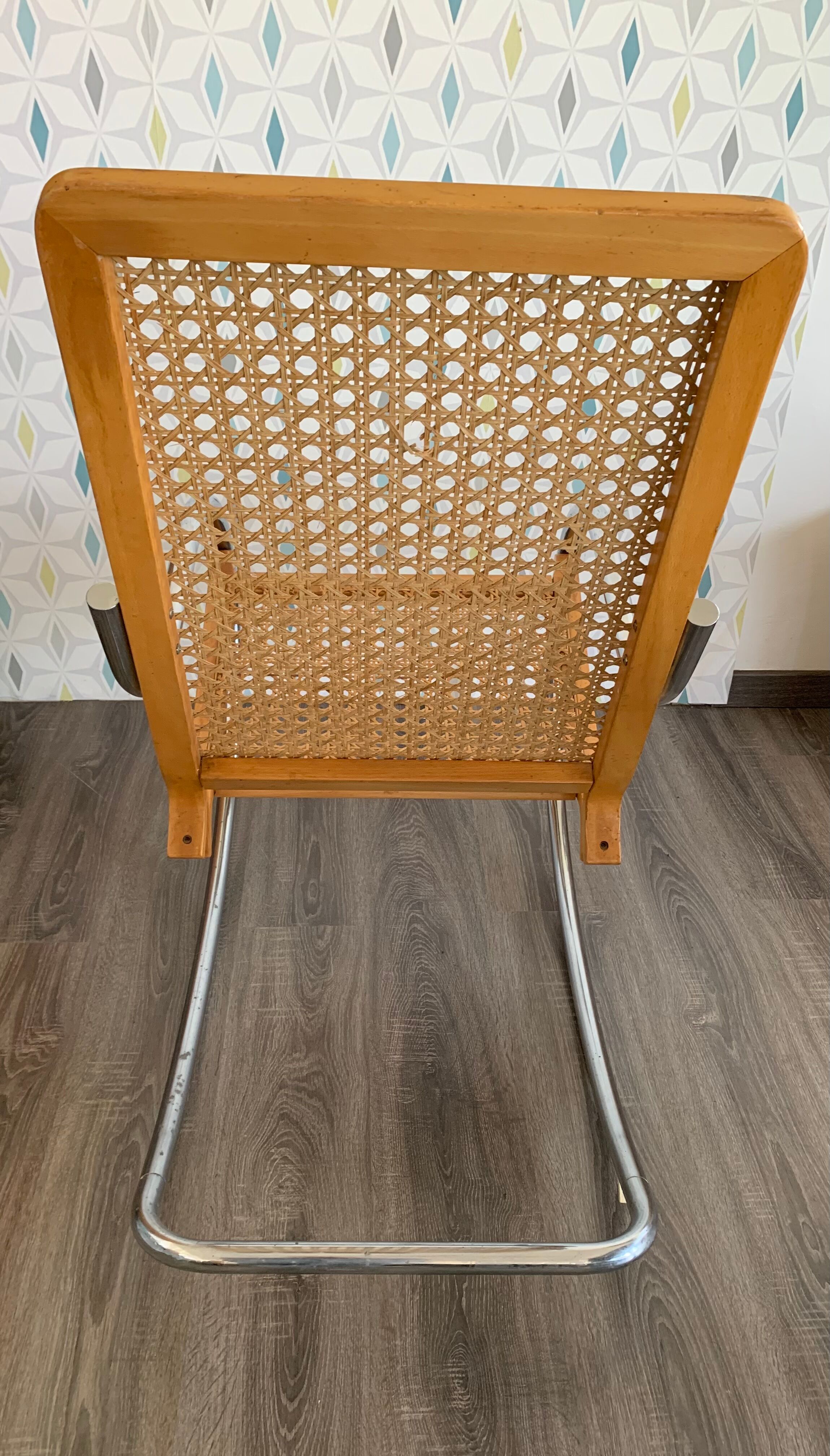 Armchair rocking chair cane