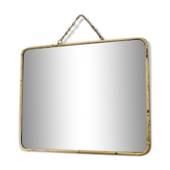 Ancient mirror, wabi-sabi spirit