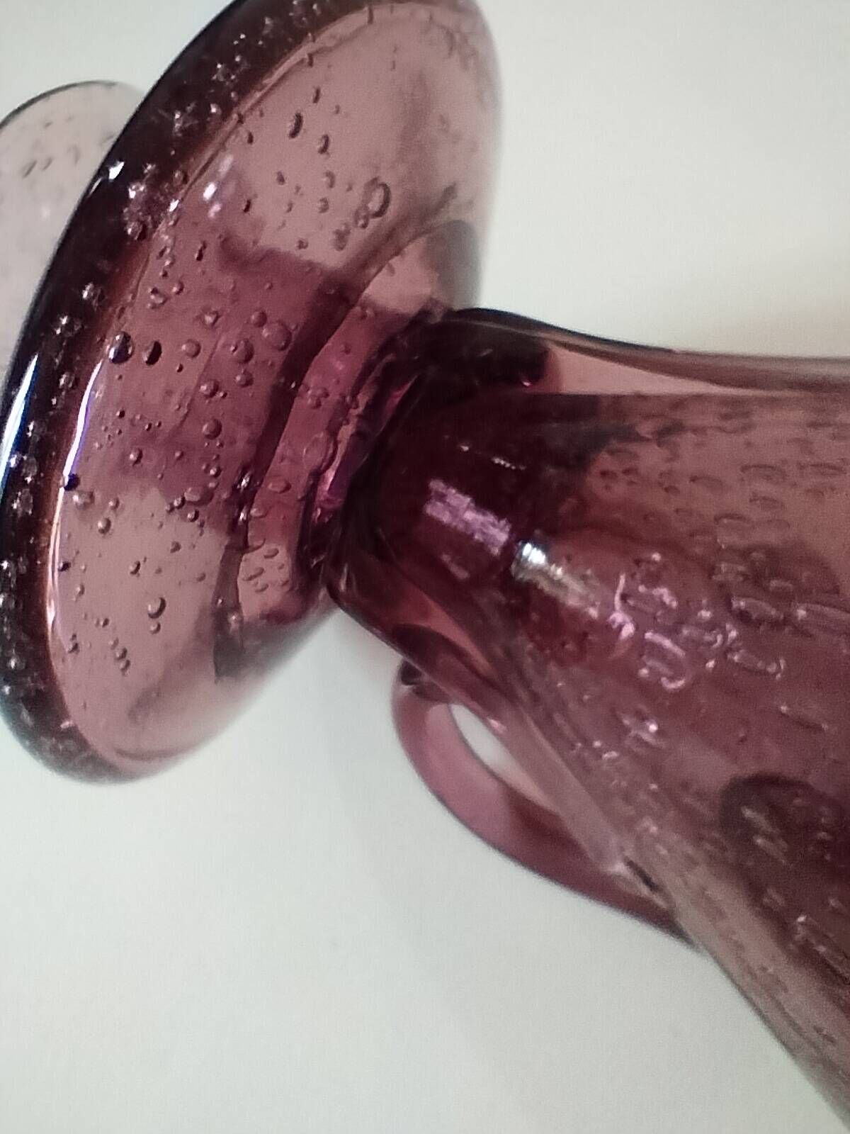 Handle candle holder signed Biot