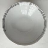 Antique white porcelain salad bowl
