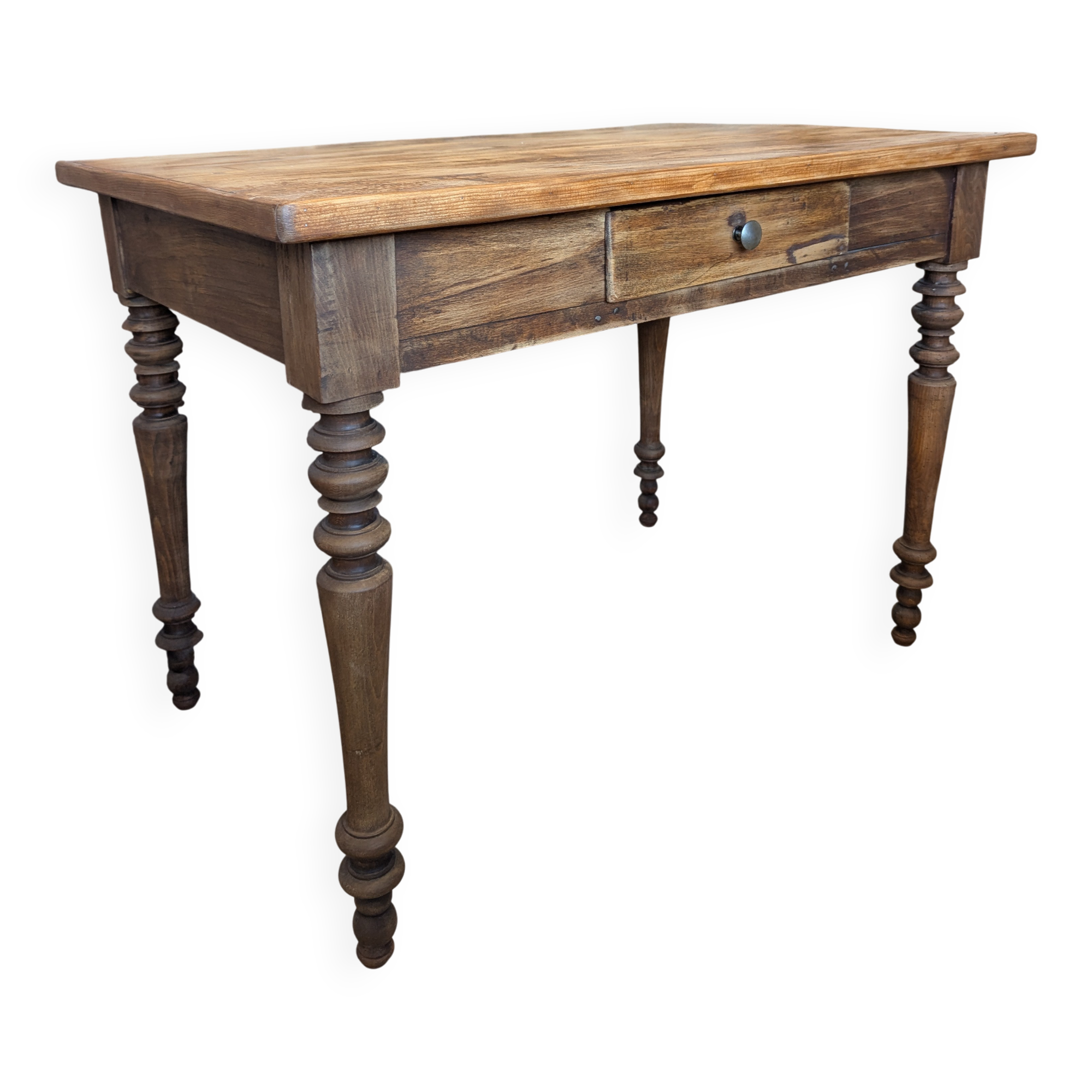 Small renovated antique table