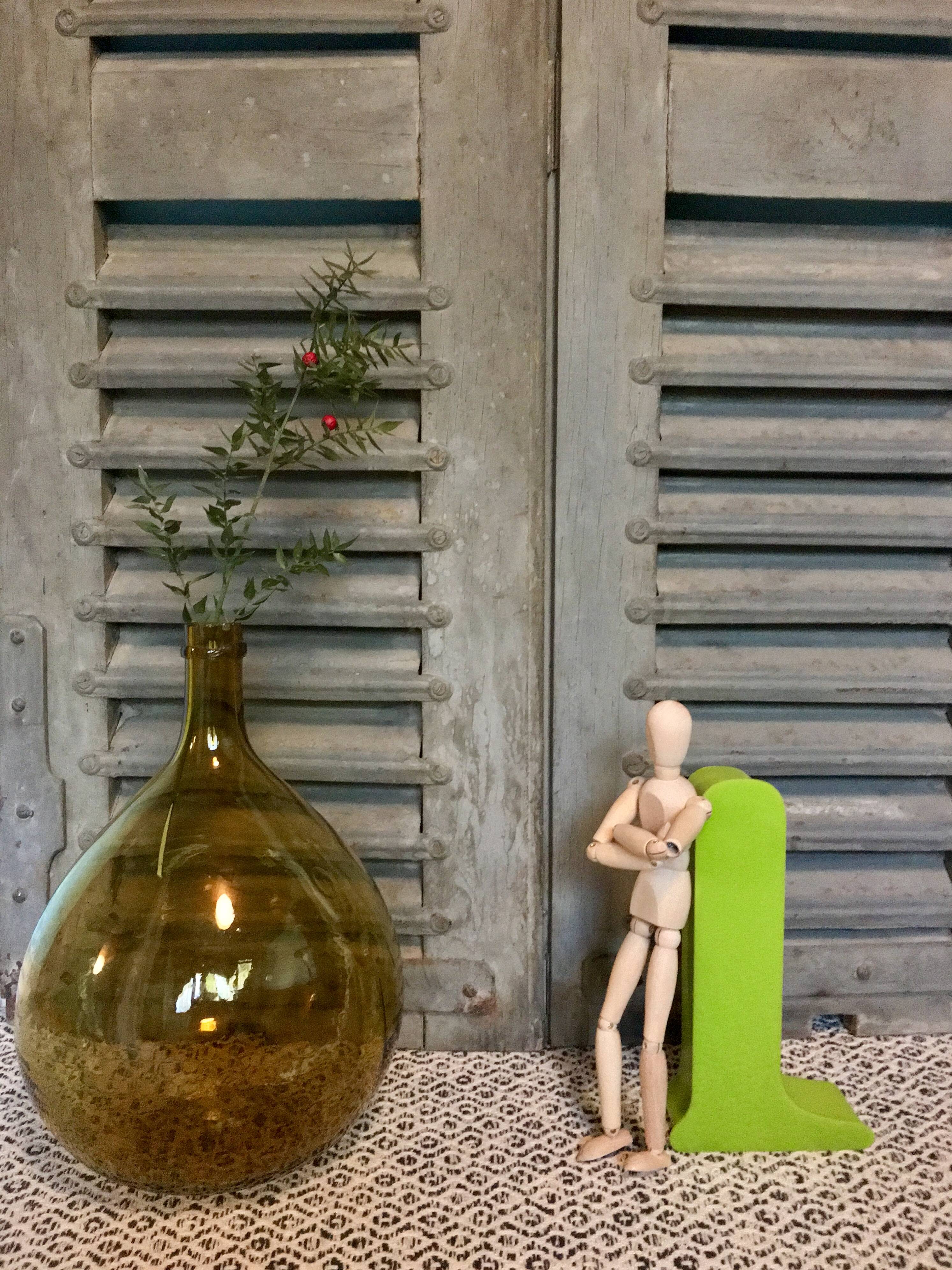 Letter of vintage sign