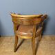 Fauteuil de bureau Restauration à crosses en Noyer