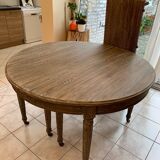 Large oak extension table