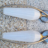 Pair of appliques, Lunel edition, vintage, Paris, 50s