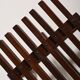 Slat bench in fine wood, 1970s