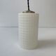Pair of old vintage opaline pendant lamps