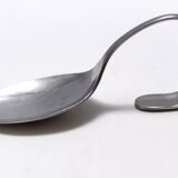 Set of Twelve Steel Serving Spoon by Pinti, Italy, 1980s