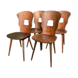 4 Baumann Gentiane chairs