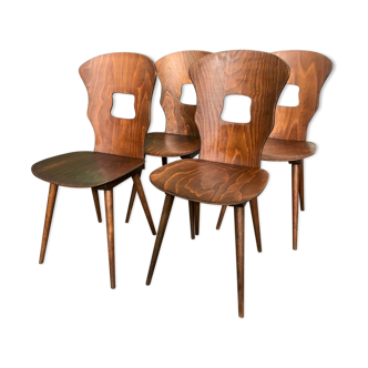 4 Baumann Gentiane chairs