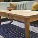 Antique solid wood coffee table – unique restored piece | Louna