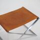 Pk91 Folding Stool by Poul Kjaerholm for E. Kold Christensen, Denmark, 1960s