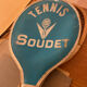 Vintage tennis lot Roland-Garros – Old rackets + balls