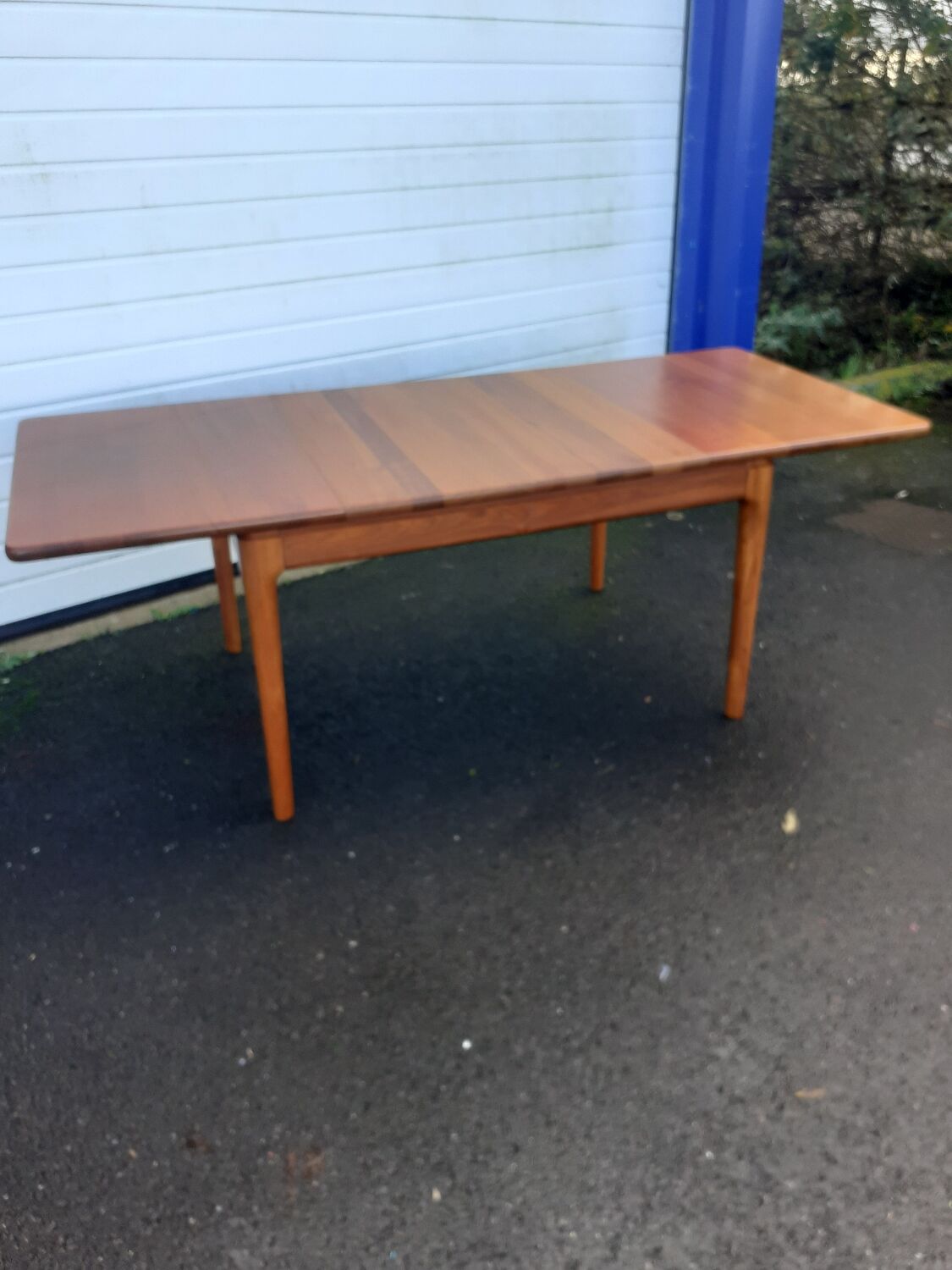 Scandinavian teak dining table by Grete Jalk