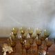Series of blown glass stemware