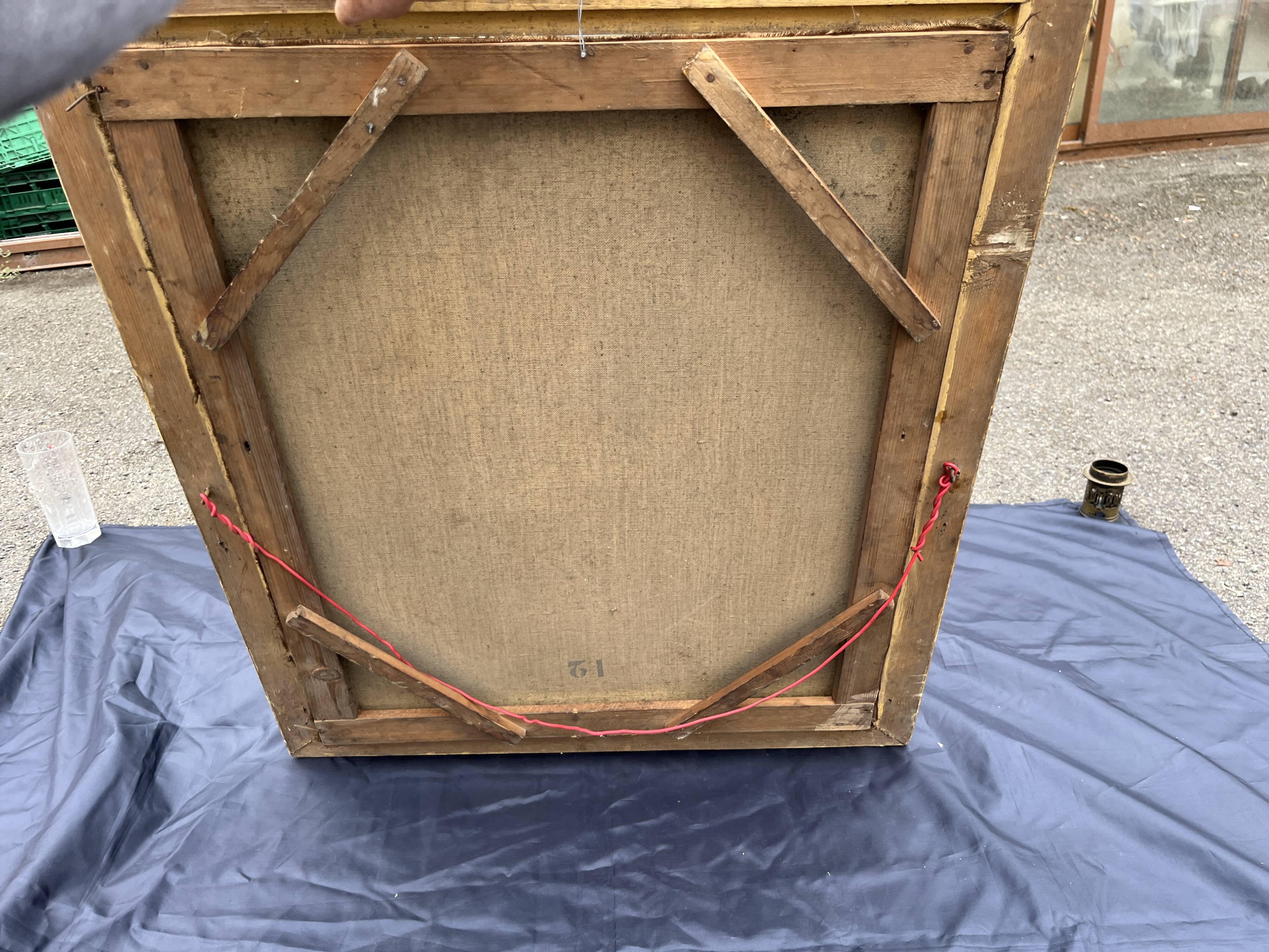 Painting Portrait of a Man – attributed to Basile Lemeunier (1852-1922), dated 18