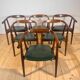 Set of 6 GE-525 chairs by Hans J. Wegner, 1960s