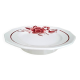 Old mounted earthenware plate