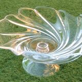 70s large spiral-shaped standing fruit cup...