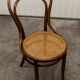 Chaise bistrot bois courbé 1900 cannage