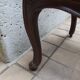 Pair of Louis XV style armchairs in wood and caning.