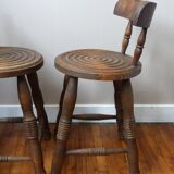 Children's chairs wooden gross 50s