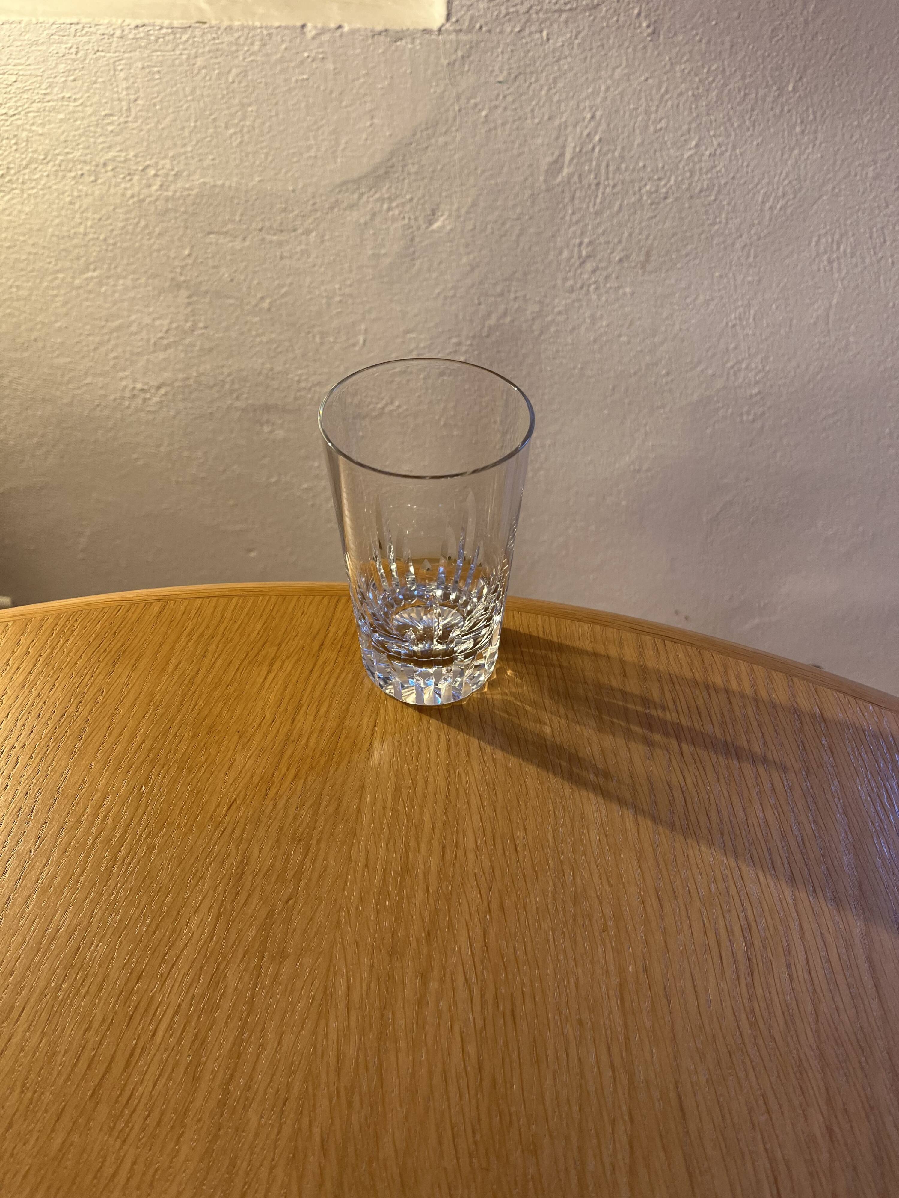 Baccarat crystal glasses