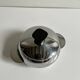 Chrome-plated stainless steel sugar bowl