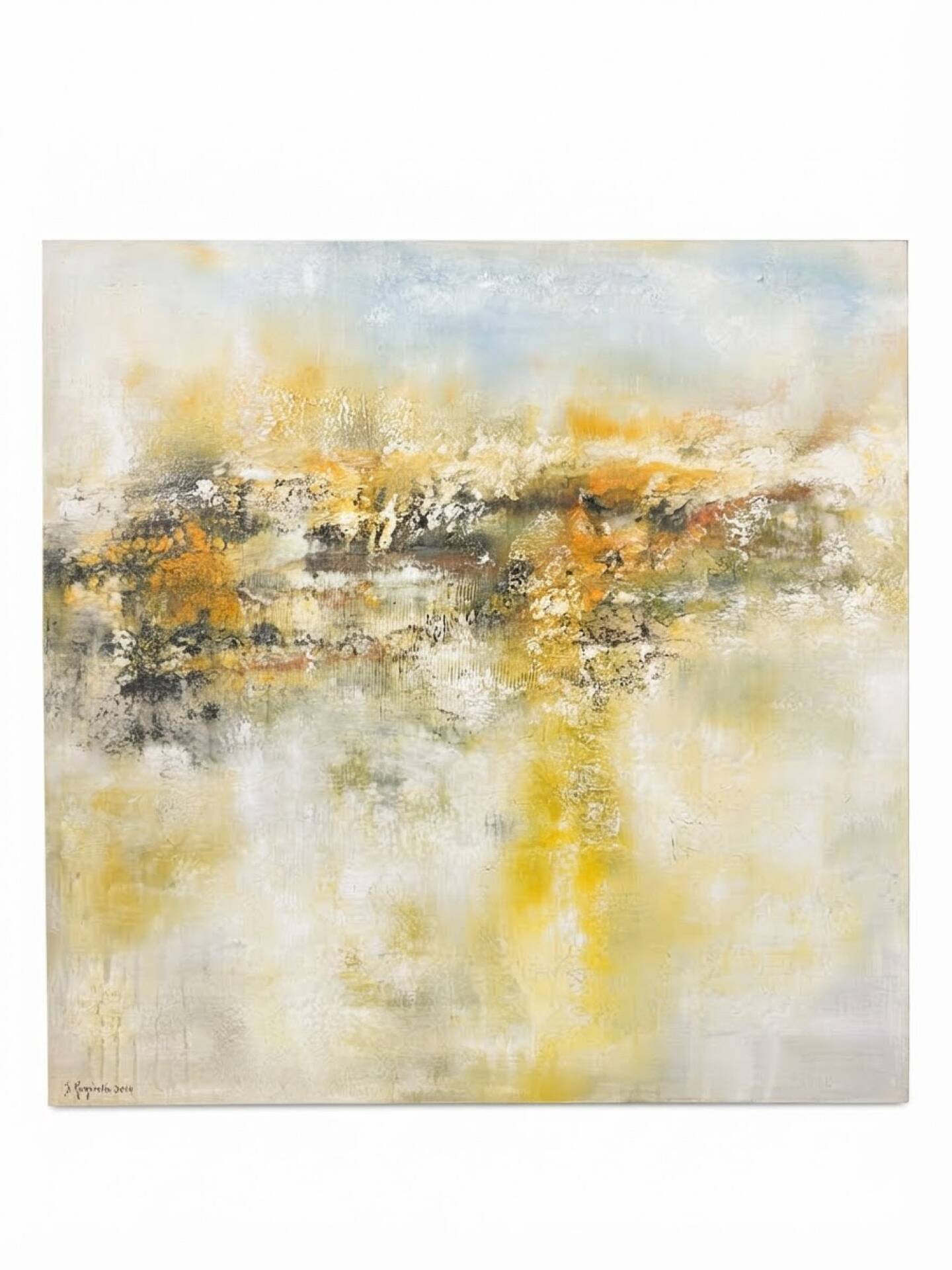 Contemporary Abstract Painting Canvas 100x100 cm