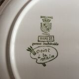 Series of 6 dessert plates