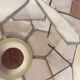 Lotus wall lamp in mother-of-pearl petals