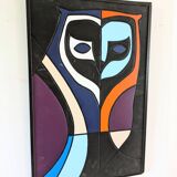 Tribal animal art painting