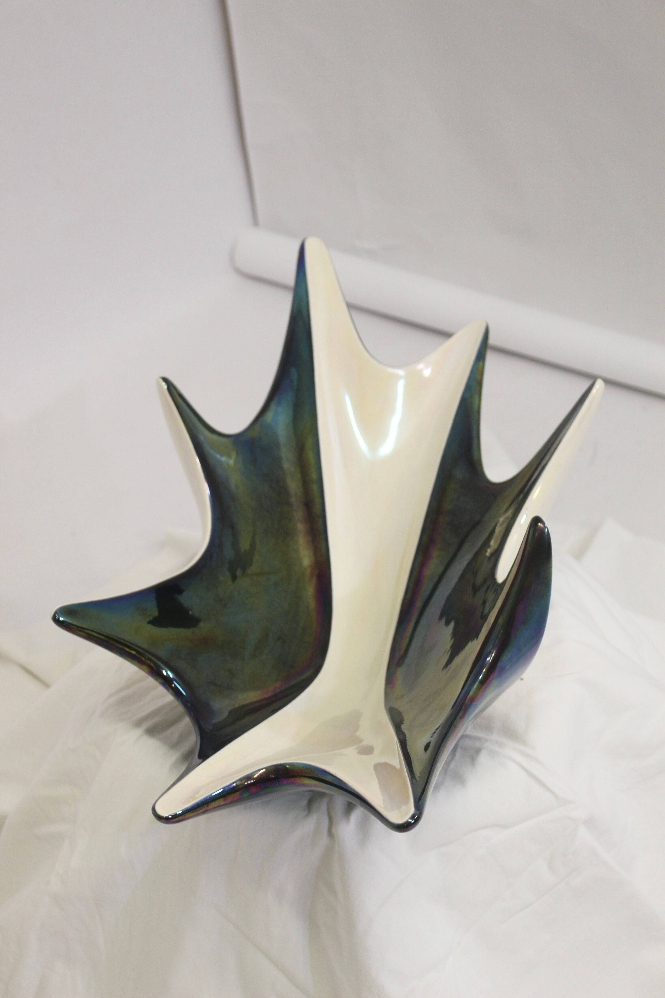 coupe à fruits vintage verceram - année 50 fabrication française