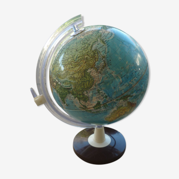 Mappemonde globe terrestre lumineux