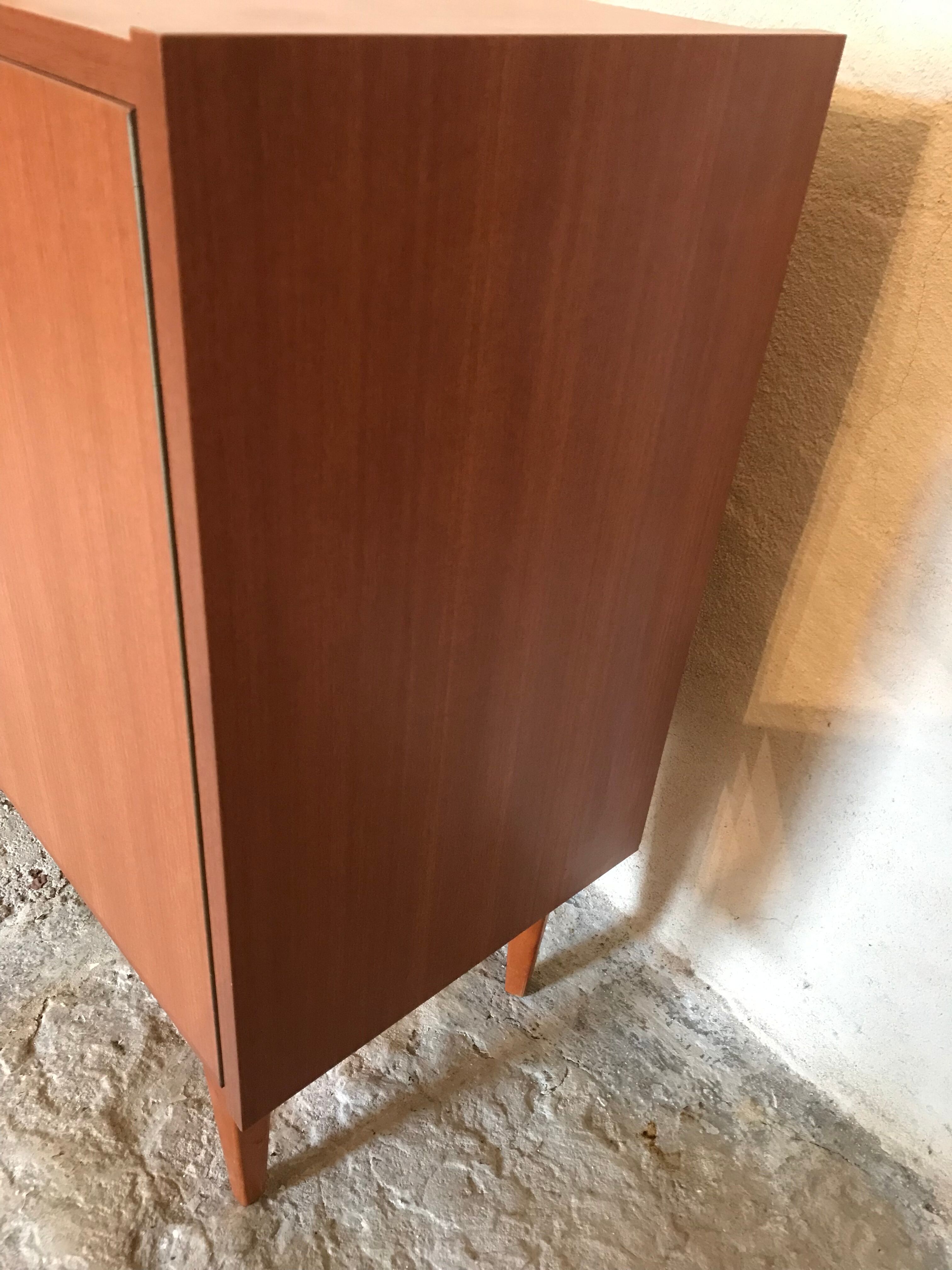 Buffet vintage storage cabinet formica