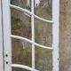 Art Nouveau double doors with small panes.