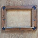 Original vintage oil painting by Vosgian artist.