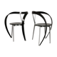 Paire de chaises Andrea Branzi 'Revers' par Cassina Italie 1990